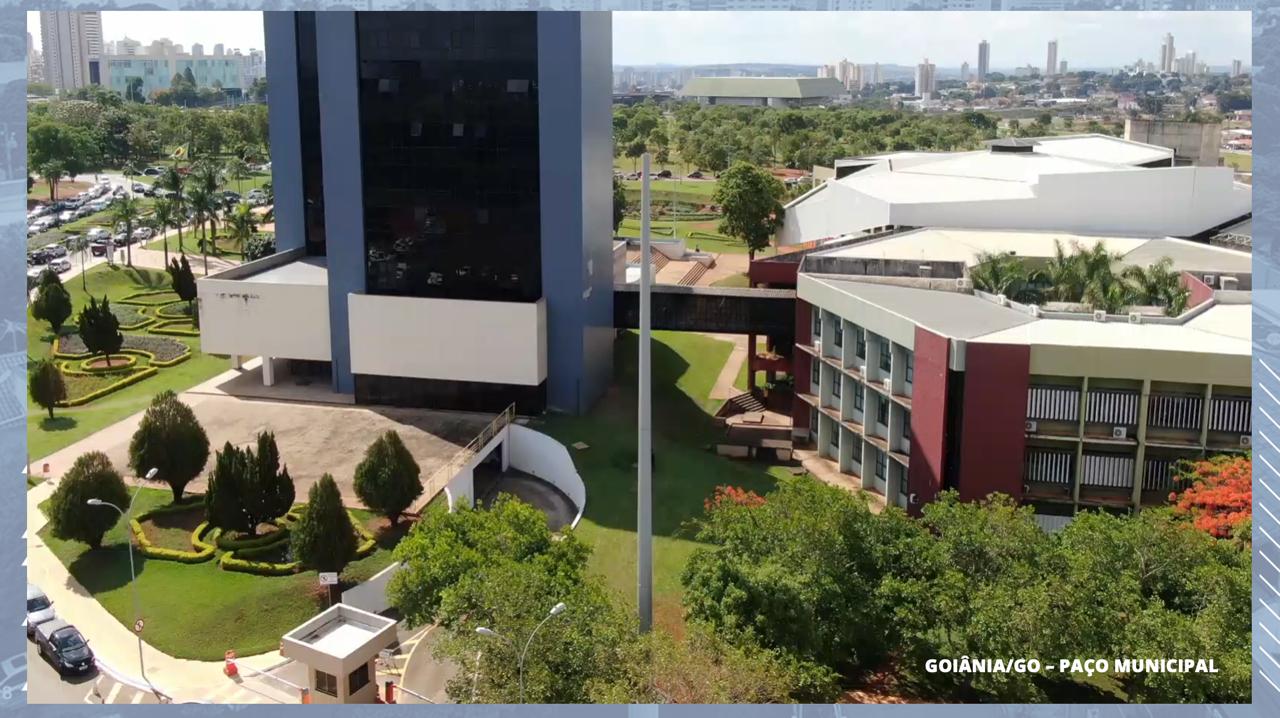 Foto praça Goiânia Pço Municipal